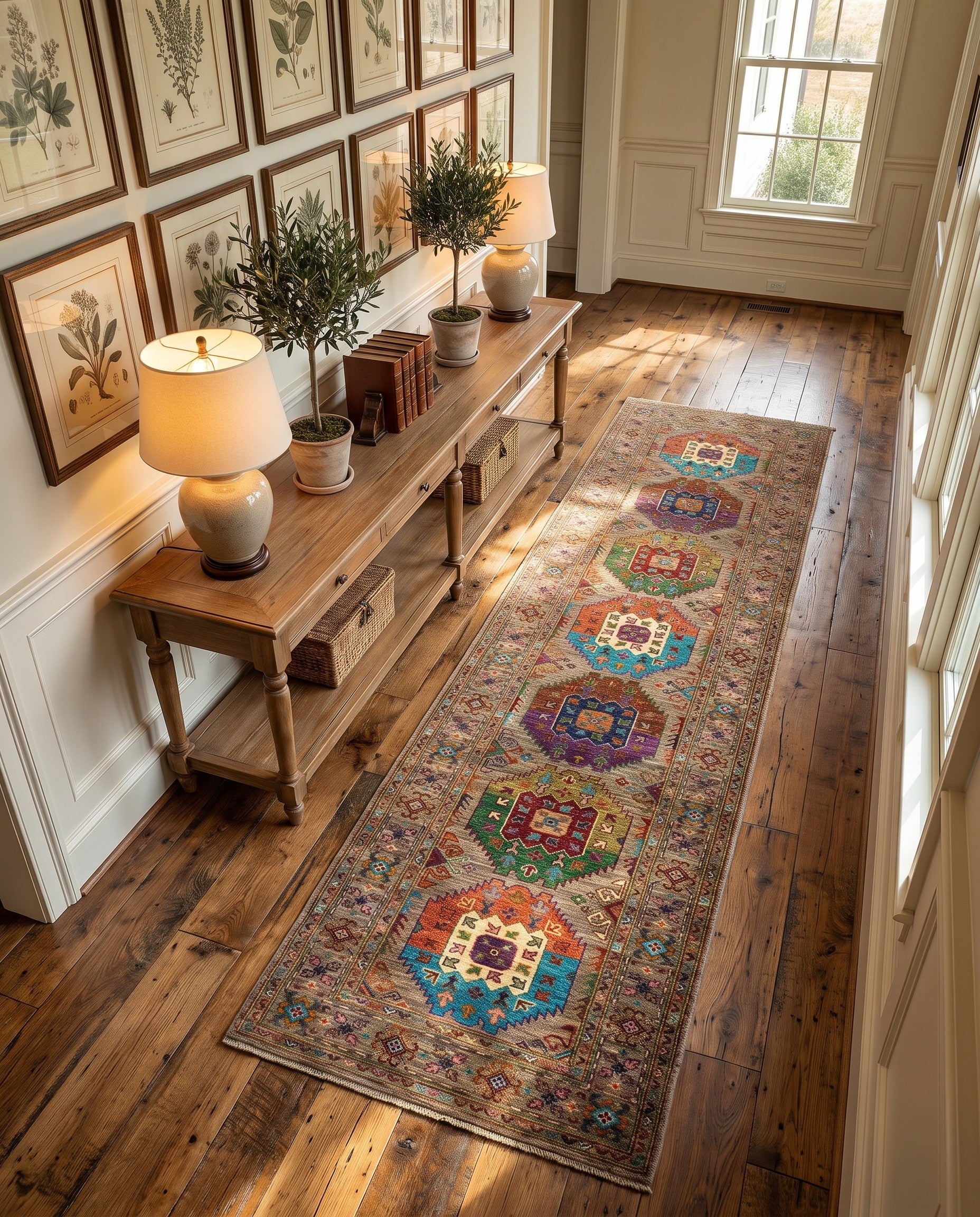 2' 10 x 10' 2 Hand Knotted Ariana Ziegler Runner Rug