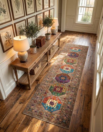 2' 10 x 10' 2 Hand Knotted Ariana Ziegler Runner Rug