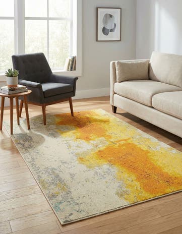 3' 3 x 5' 3 Washable Hyacinth Rug
