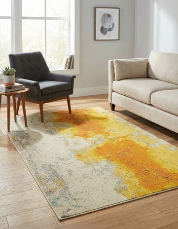 3' 3 x 5' 3 Washable Hyacinth Rug