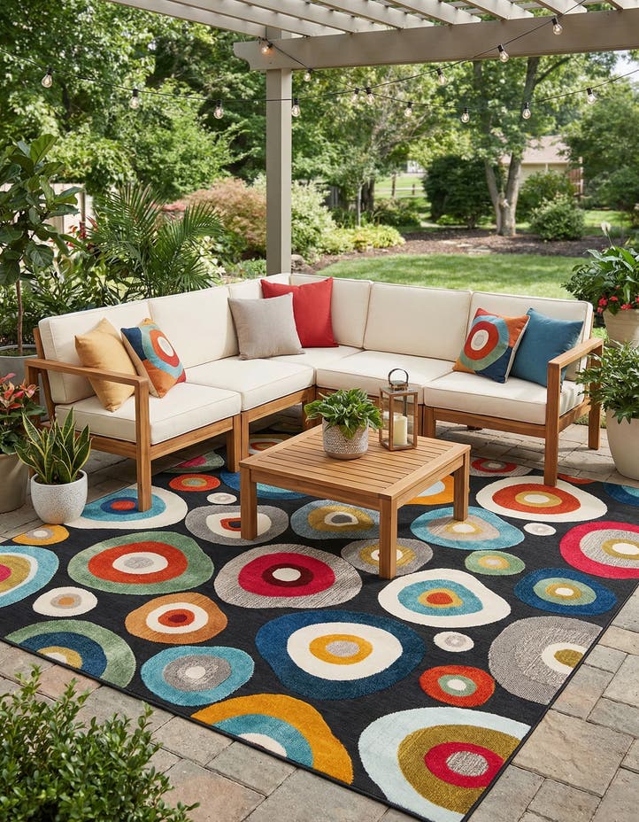 10' x 10' Easy-Clean Casablanca Indoor / Out...