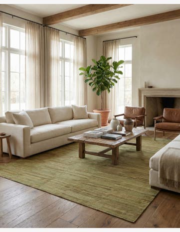 9' 5 x 12' 5 Hand Woven Kilim Modern Wool Rug