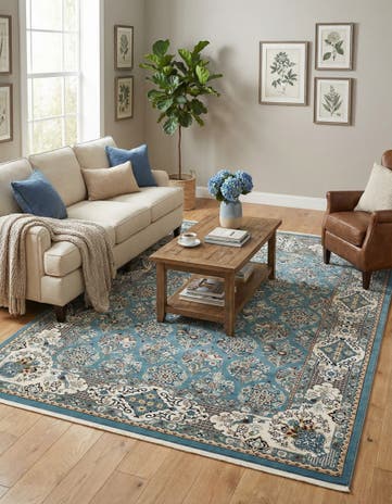 7' 10 x 10' Nain Design Rug