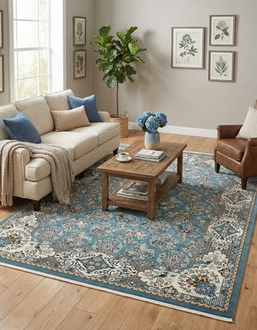 7' 10 x 10' Nain Design Rug