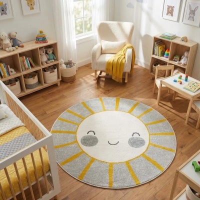Round Kids Rugs