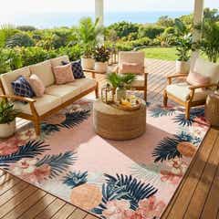 Outdoor Botanical Rugs