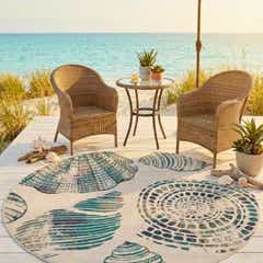 Outdoor Coastal/Nautical Rugs