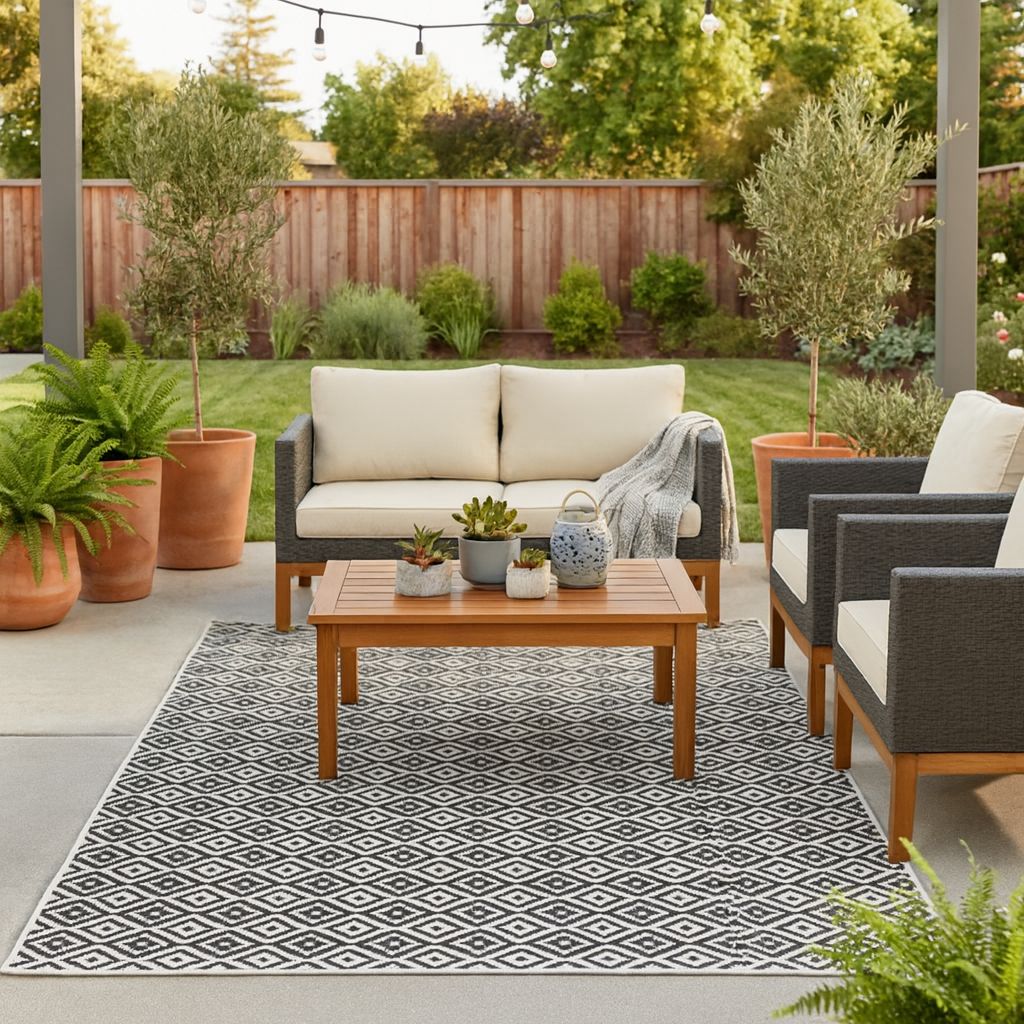 Outdoor Geometric Rugs