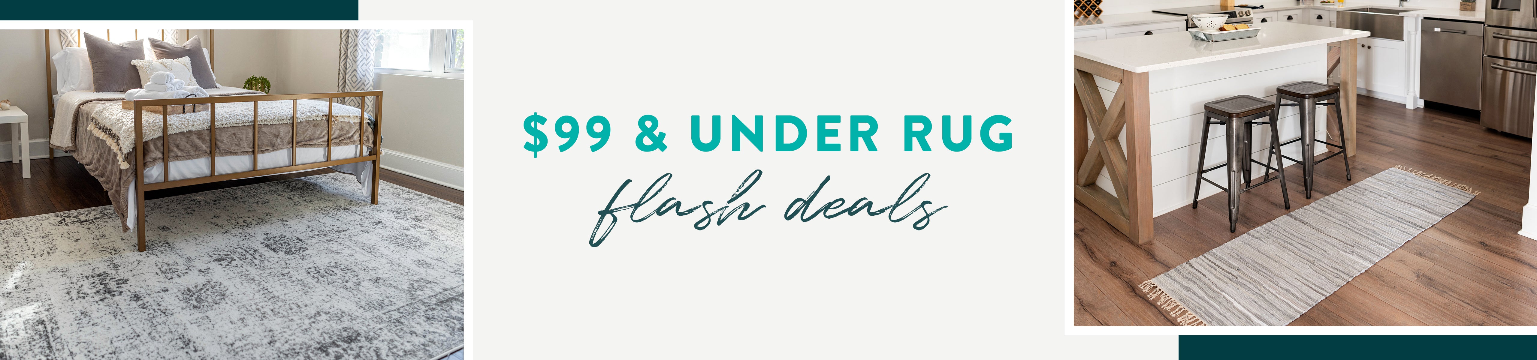 $99 and Under Rug Flash Deals