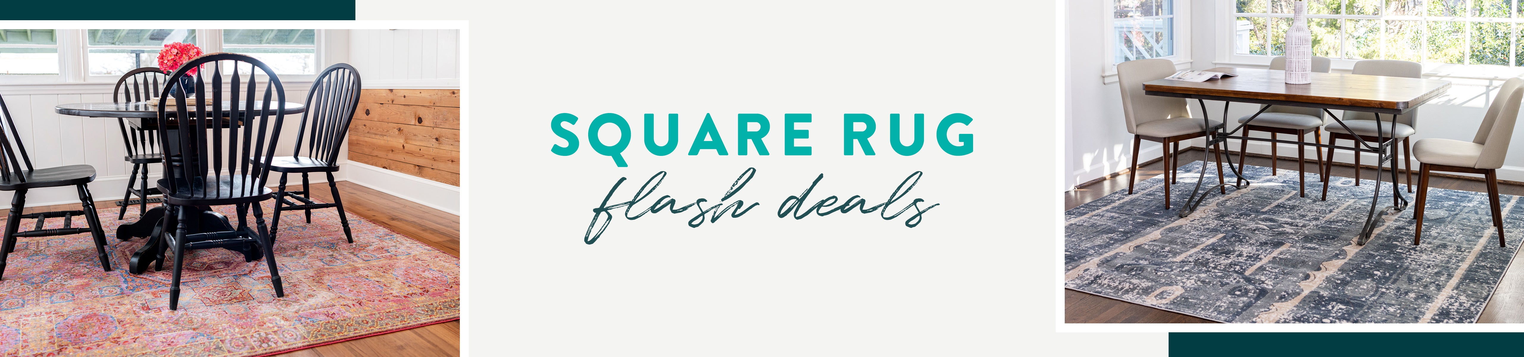Square Rug Flash Deals