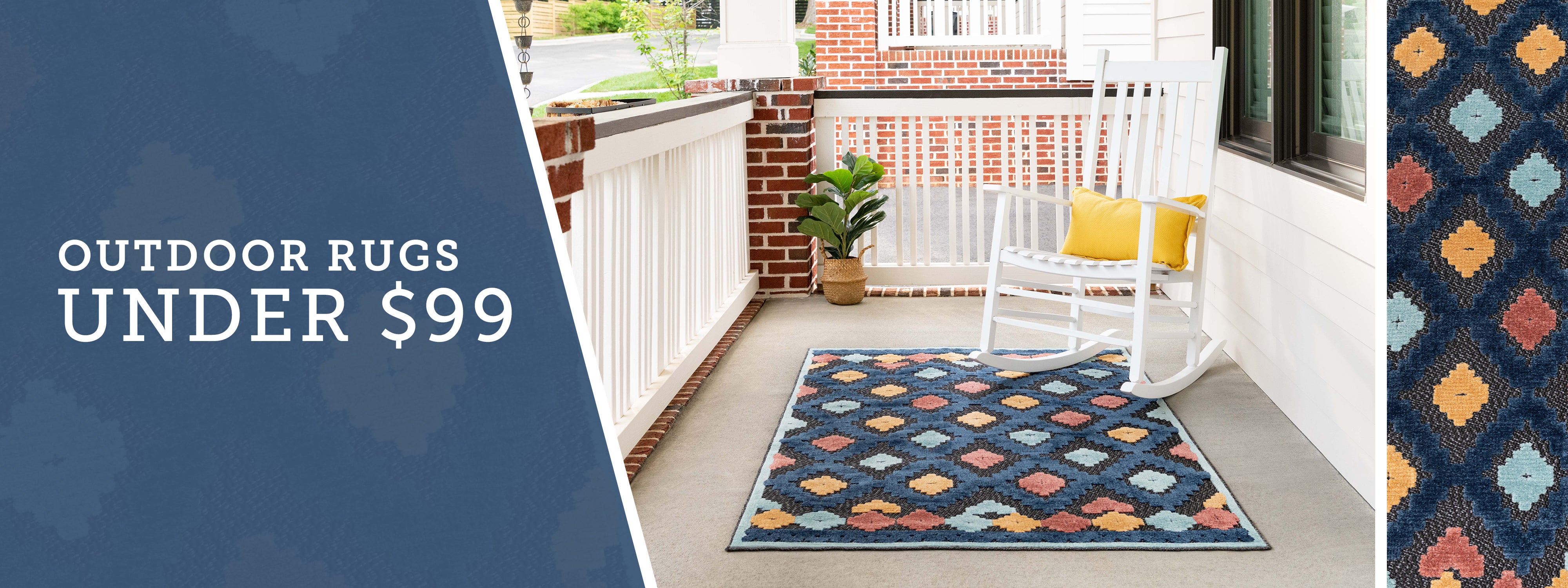 Outdoor Rugs under $99