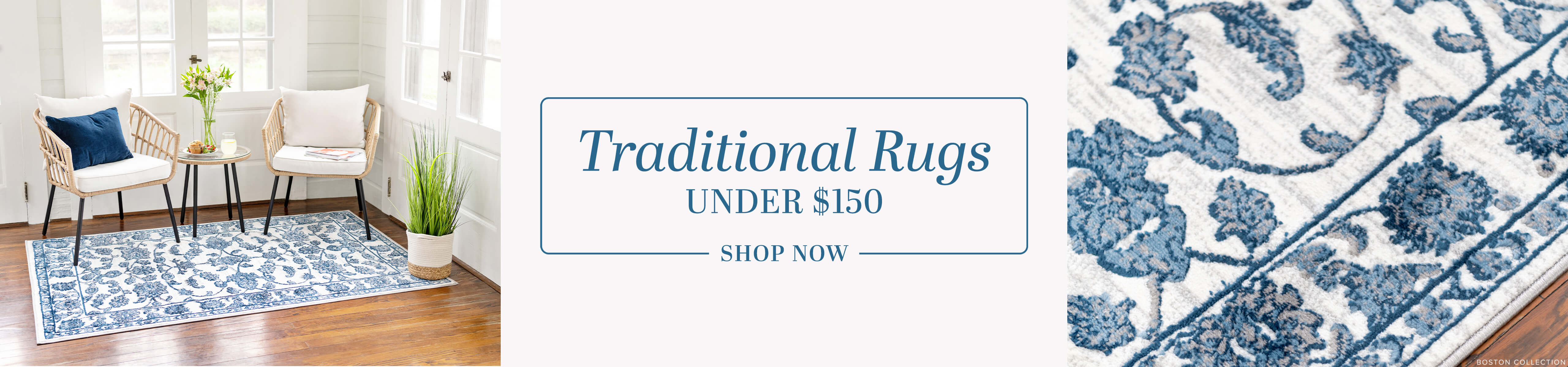 Traditional Rugs under $150