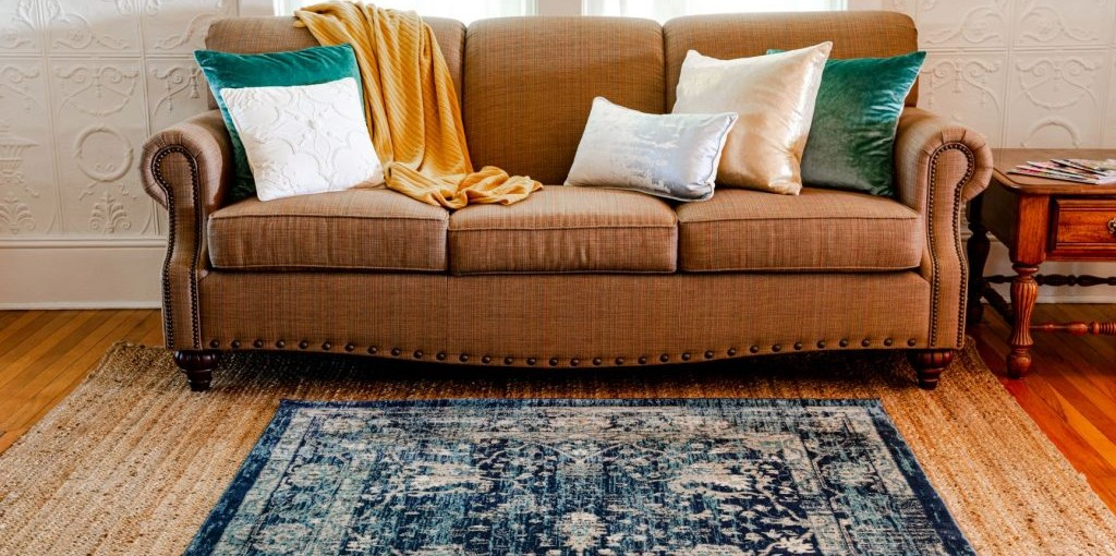 layered rug