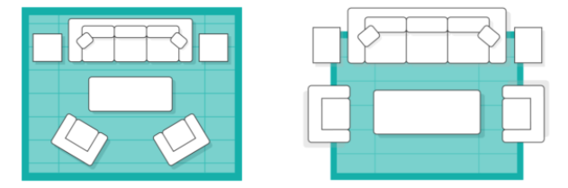 living room placement